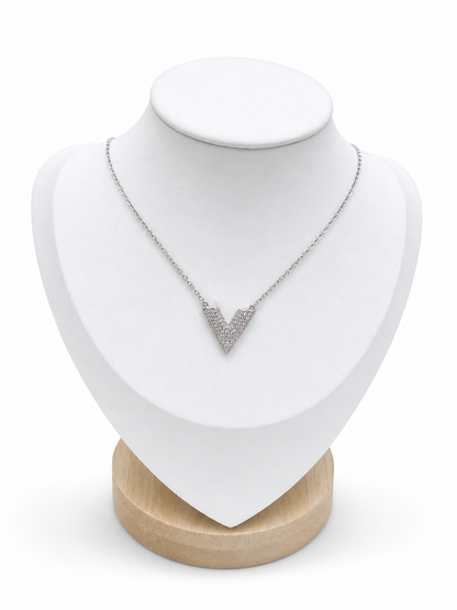 Valerie Necklace with Zc Sterling Silver 925