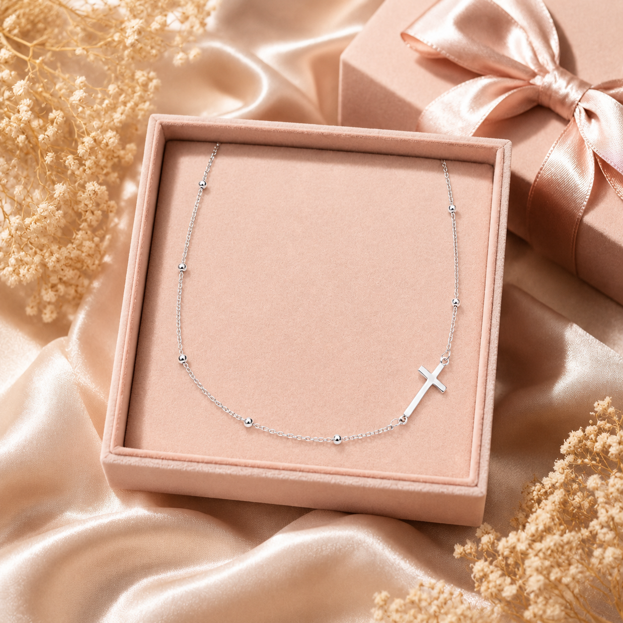 Cross Necklace Sterling Silver 925