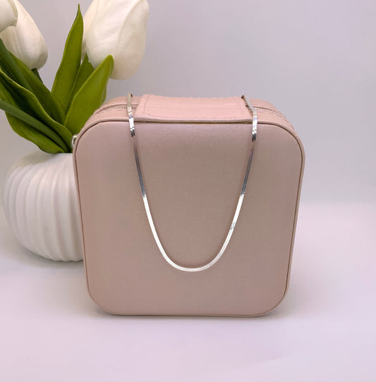 Susan Necklace Sterling Silver  925 - 16”