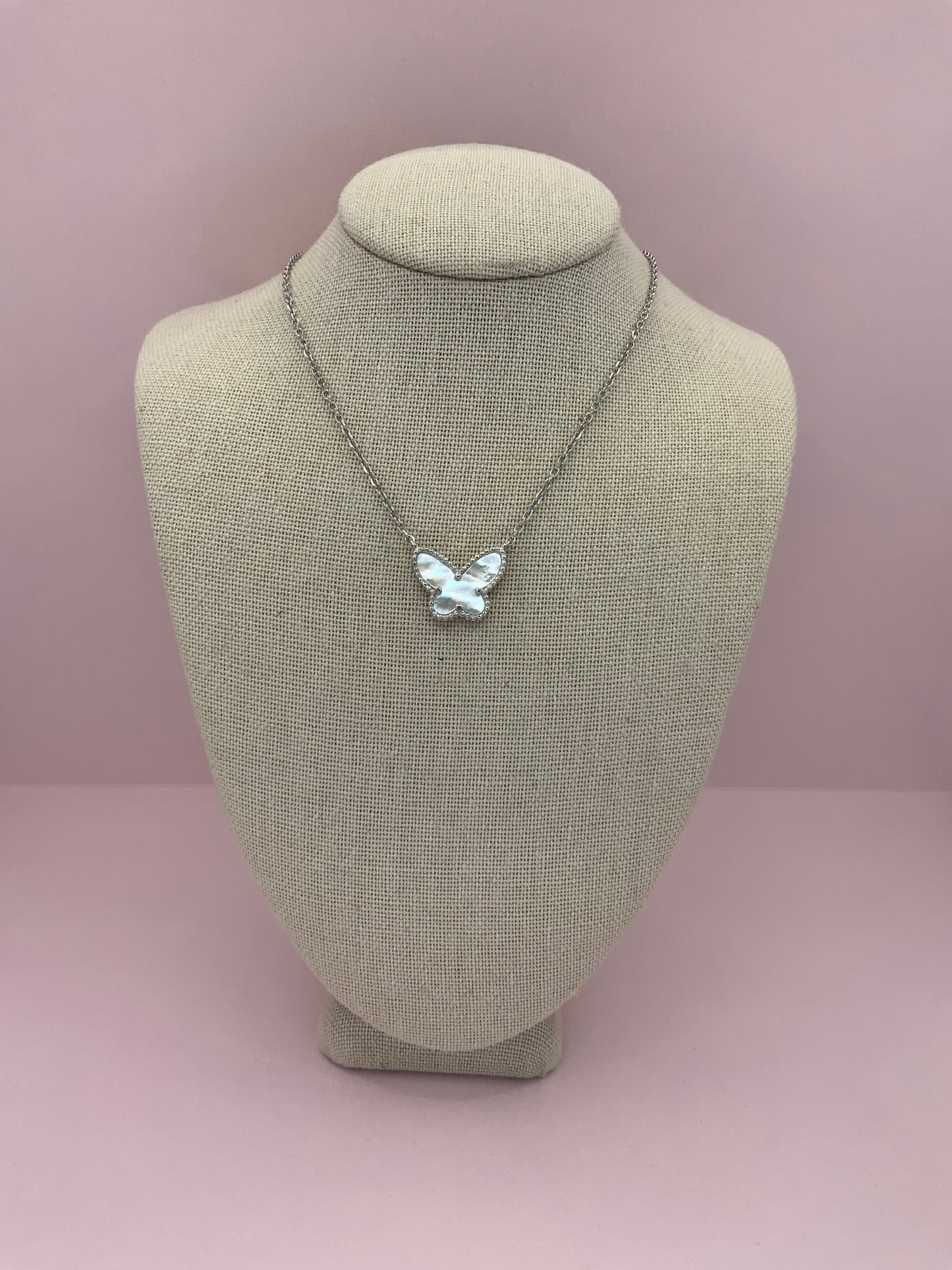 Mariposa Necklace Sterling Silver 925