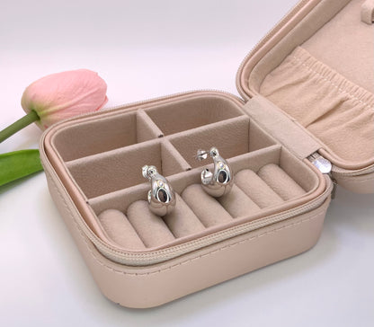 Luna Hoops Earrings Sterling Silver 925