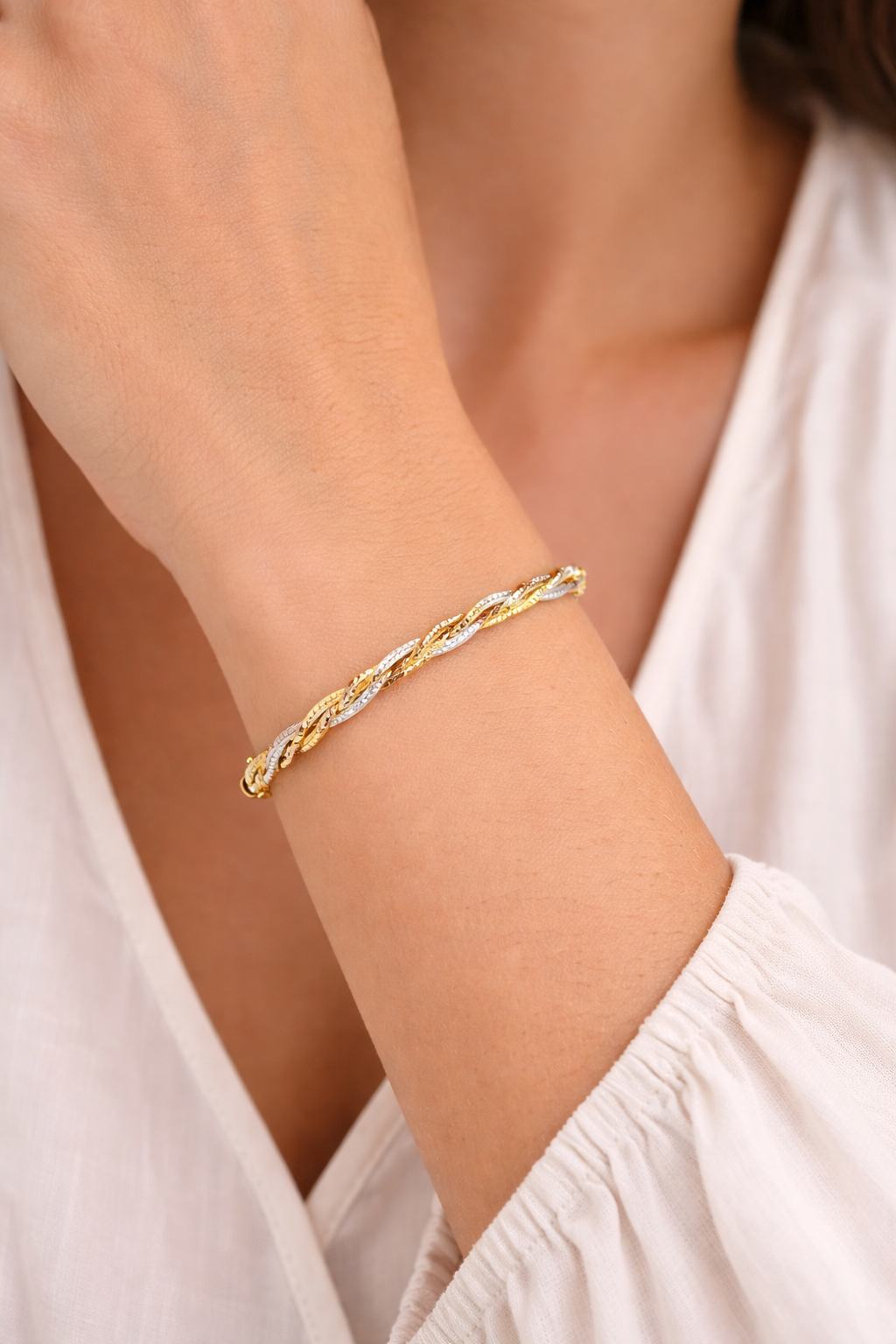 Amara Trinity Bracelet 925 Sterling Silver