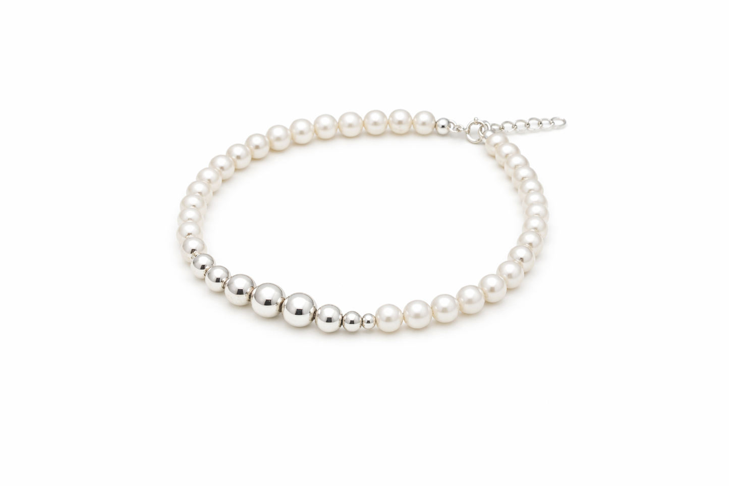 Aurora Pearl Bracelet - Sterling Silver 925