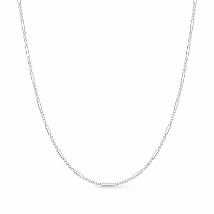 Punto y Coma Chain Necklace Sterling Silver 925