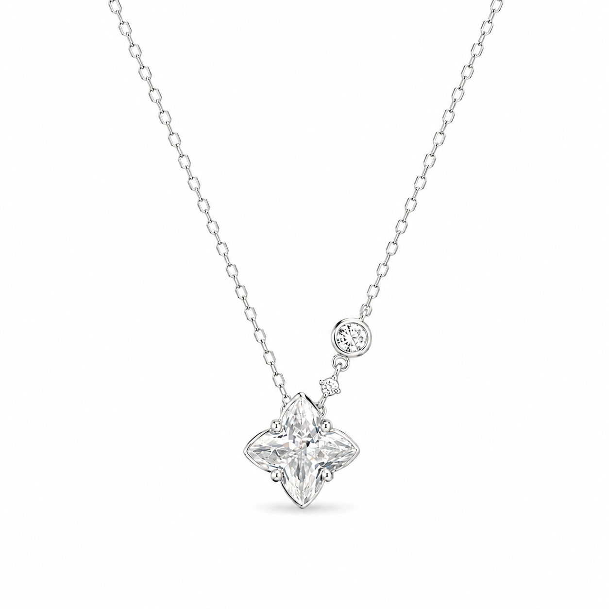 Celeste Bloom 925 Sterling Silver Necklace- 8.5mm