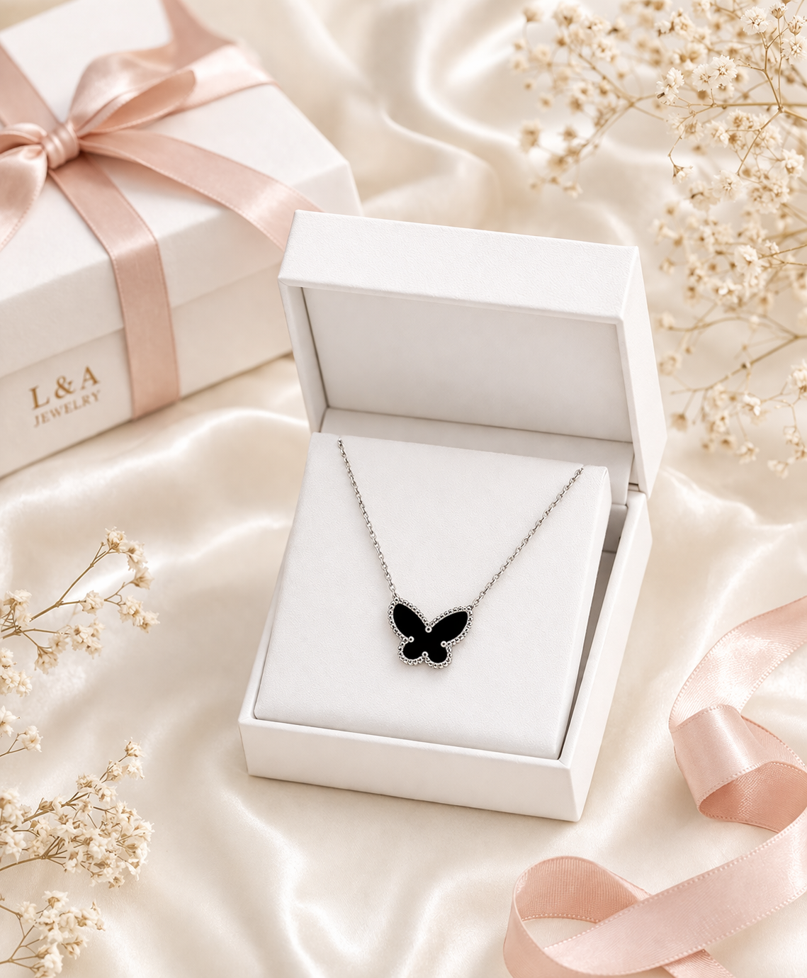 Mariposa Necklace Sterling Silver 925