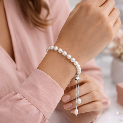 Pearls Bracelet Adjustable