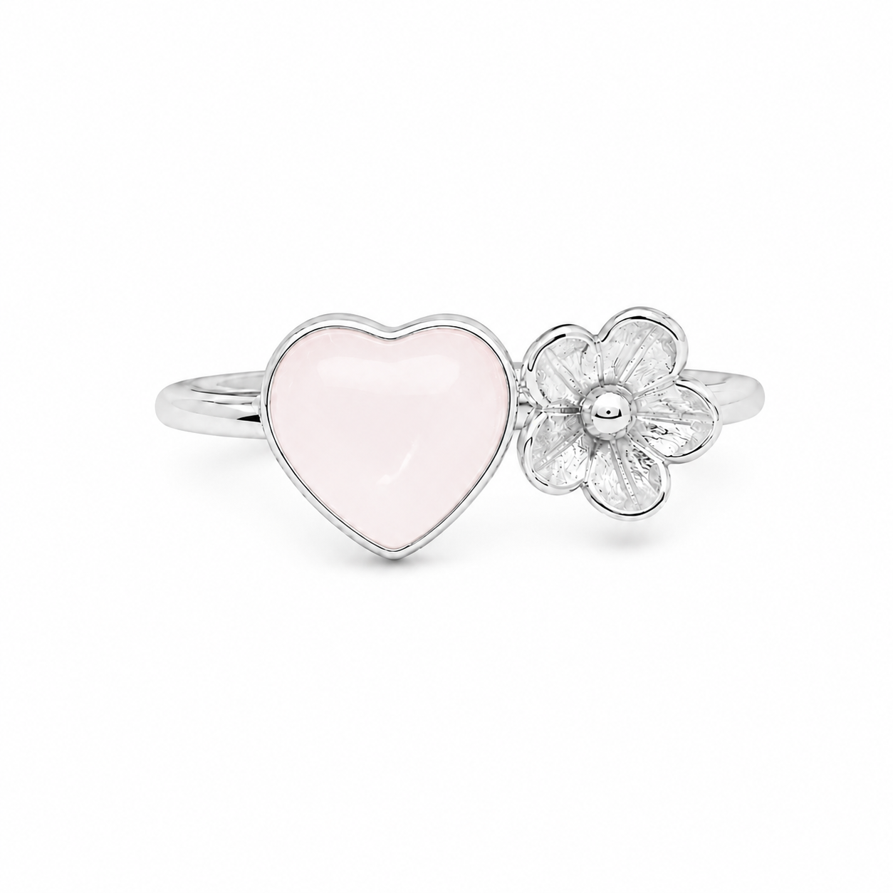 Forever Bloom Ring 925 Sterling Silver -Adjustable