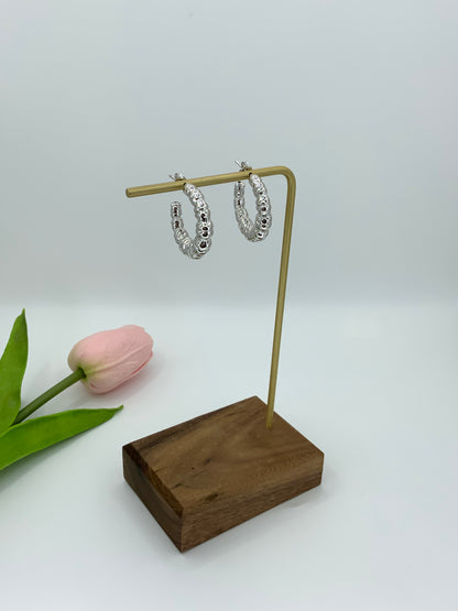 Valentina Hoops Earring Sterling Silver 925