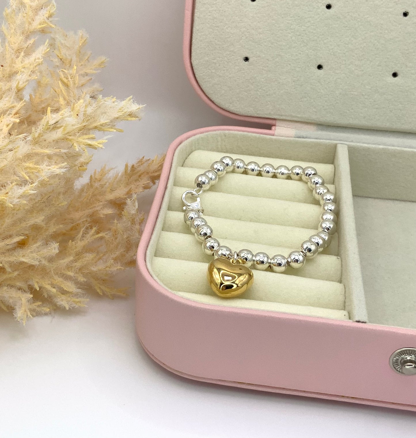 Golden Sweet Heart Bracelet