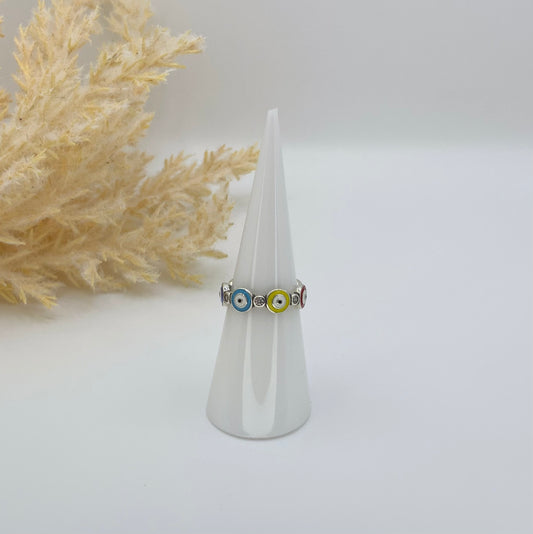 Multicolor Eyes Ring