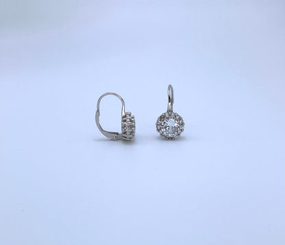 Arlet Earring Hoop With Zc Sterling Silver 925