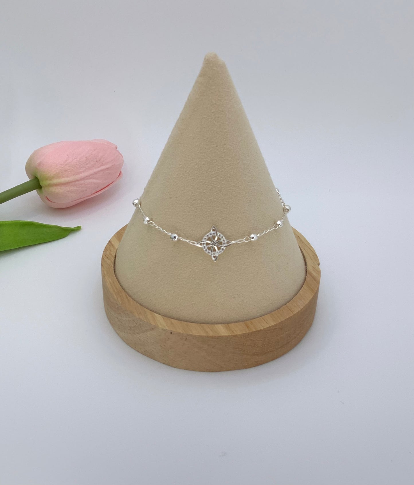 Nudo de Bruja Bracelet Sterling Silver 925 up to 8”