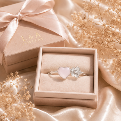 Forever Bloom Ring 925 Sterling Silver -Adjustable