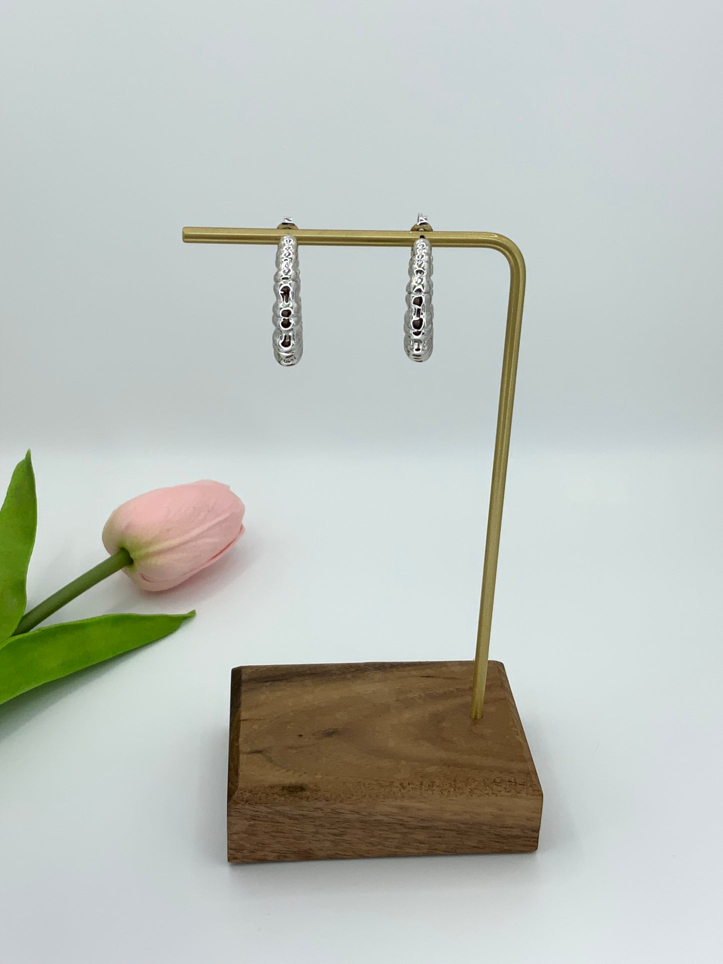 Valentina Hoops Earring Sterling Silver 925