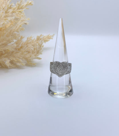 Heart Crystal Ring