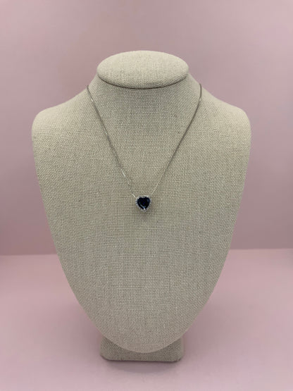 Ocean Necklace Double Sided with Zc Blue-White