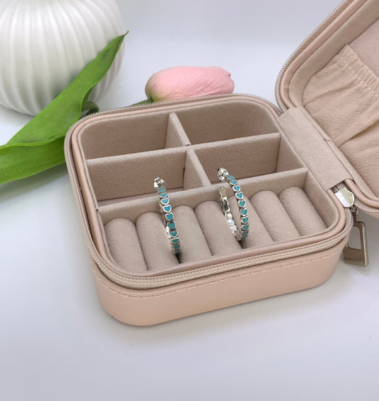 Heart Hoops Large - Sterling Silver 925