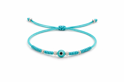 Evil Eye Aura Bracelet – Adjustable Protection Bracelet 925 SS