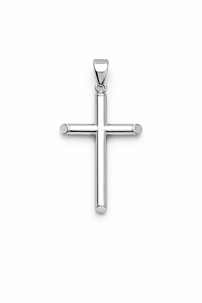 Cross Pendant Sterling Silver 925-1.6”