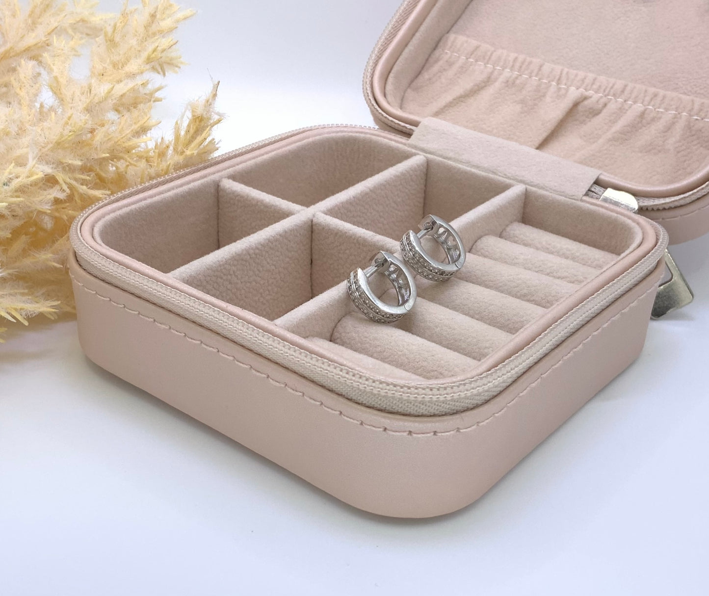 Andrea Hoop Earrings  With Zc Sterling Silver  925