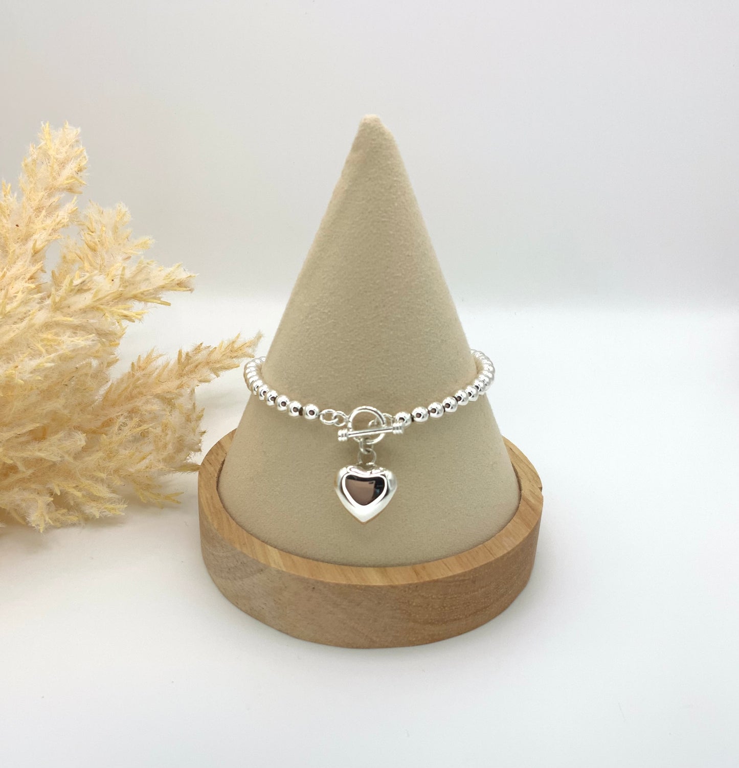 Sweet Heart Beaded Bracelet
