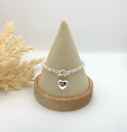 Sweet Heart Beaded Bracelet