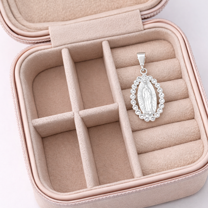 Our Lady of Guadalupe Pendant Sterling Silver 925