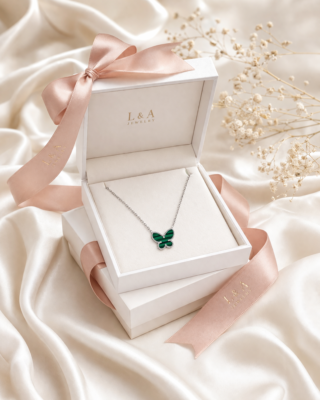 Mariposa Necklace Sterling Silver 925