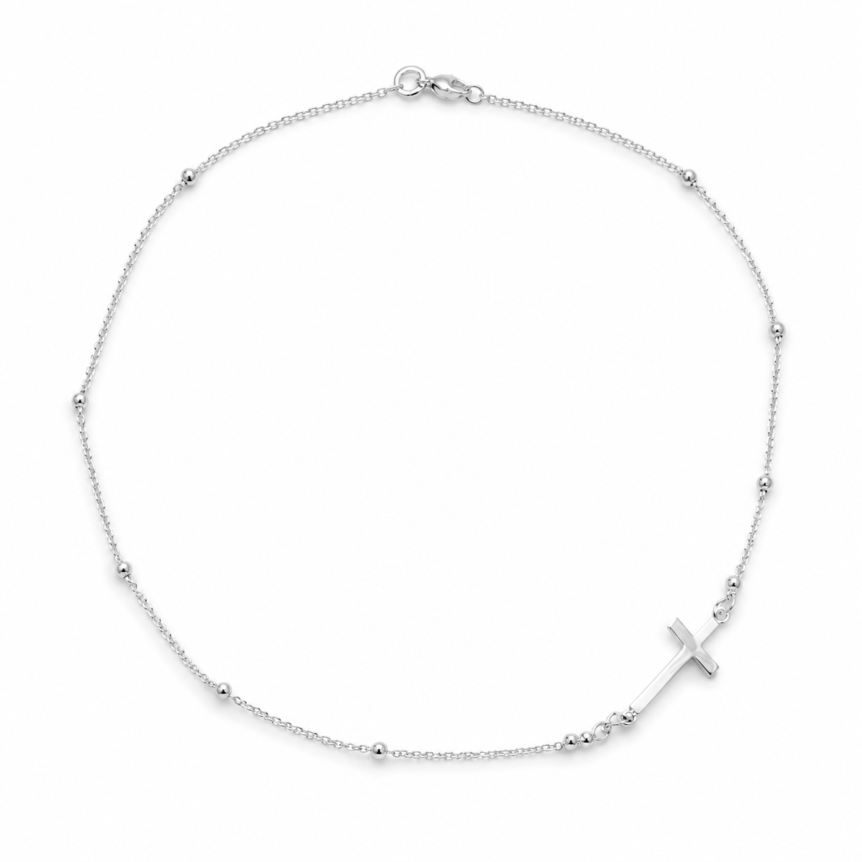 Cross Necklace Sterling Silver 925
