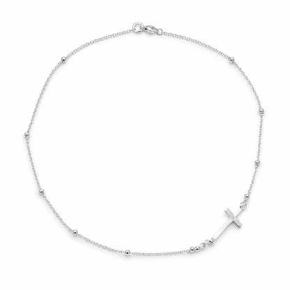 Cross Necklace Sterling Silver 925