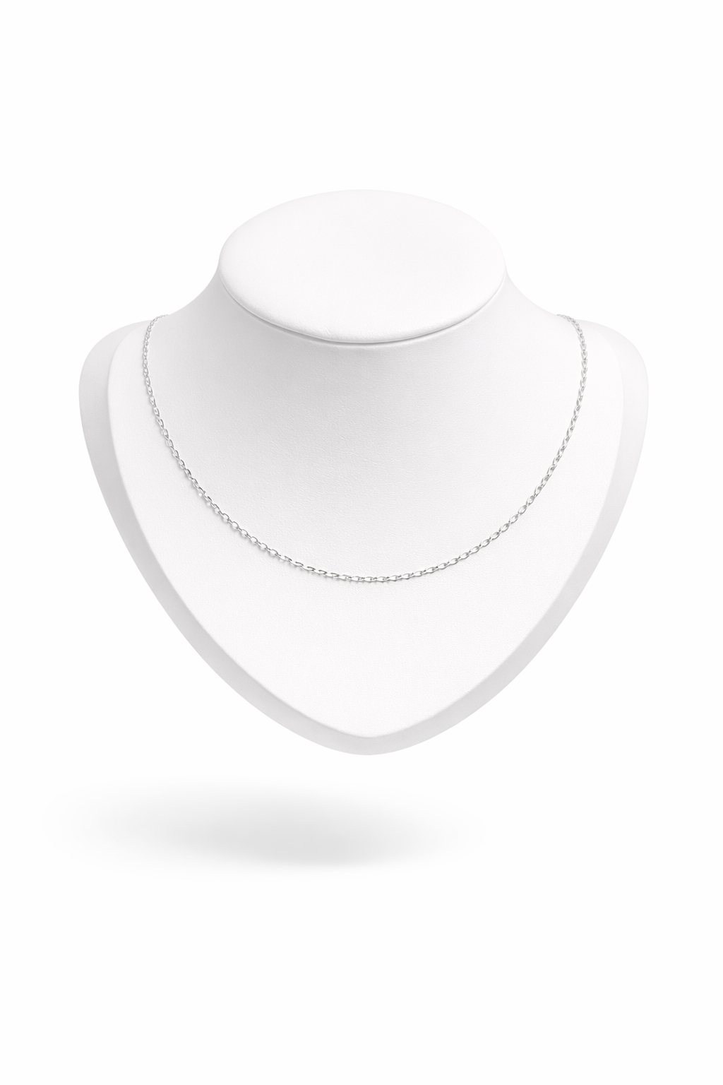 Cable Chain Necklace Sterling Silver 925 -16” & 20 “