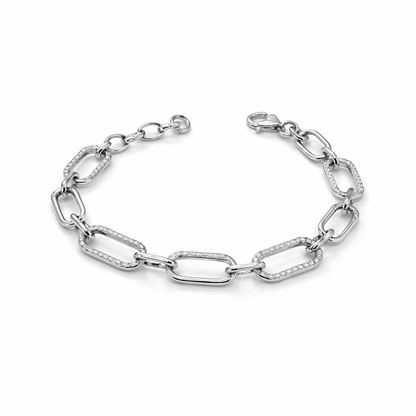 Milano Link Bracelet - Sterling Silver 925