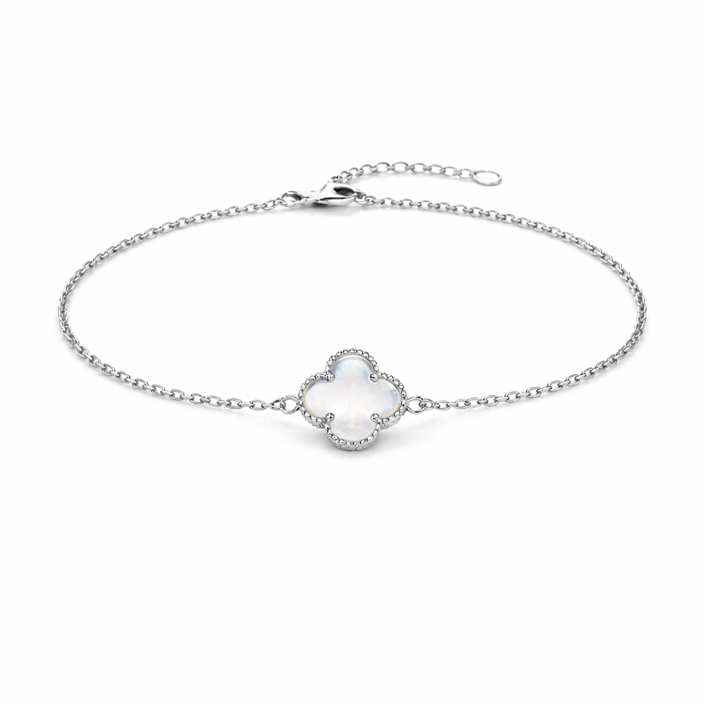 Perla  Single Clover 925 Sterling Silver- 12mm