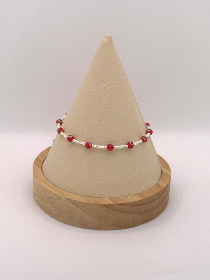 Evil Eye Bracelet Adjustable Sterling Silver 925