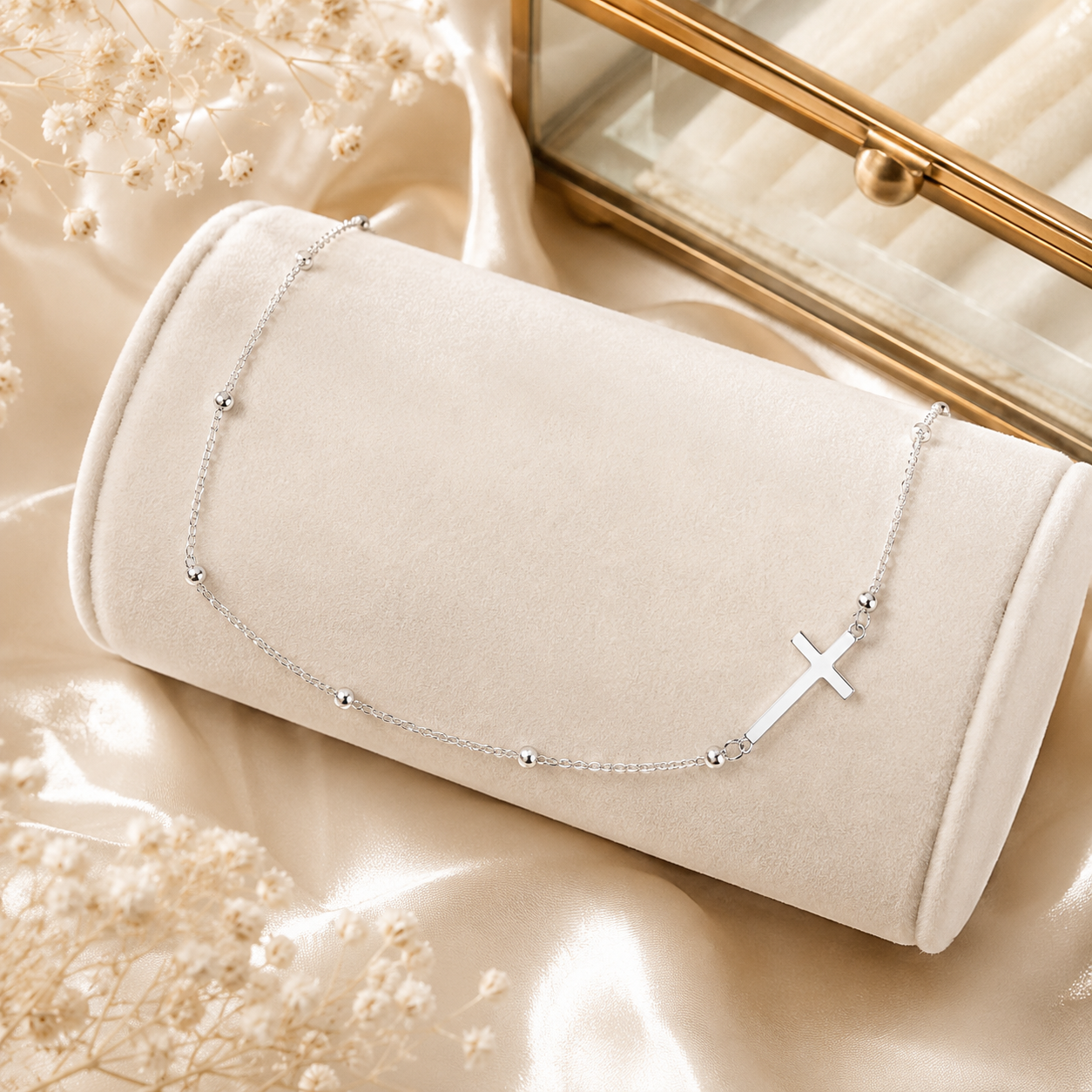 Cross Necklace Sterling Silver 925