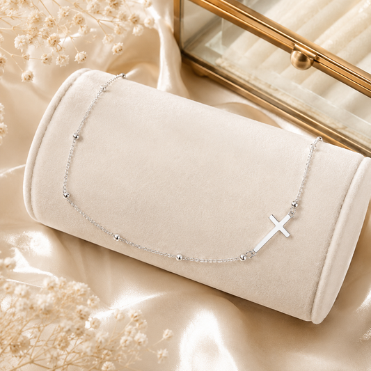 Cross Necklace Sterling Silver 925