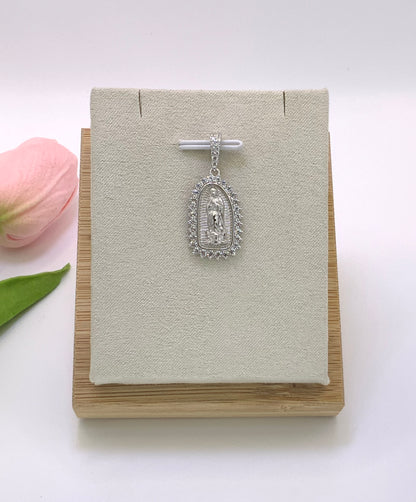 Our Lady of Guadalupe Pendant Sterling Silver 925