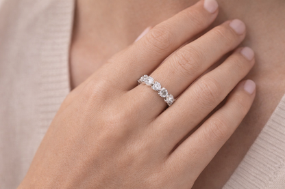 Fanny Hearts Ring 925 Sterling Silver