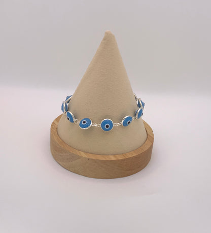 Evil Eye Bracelets Sterling Silver 925