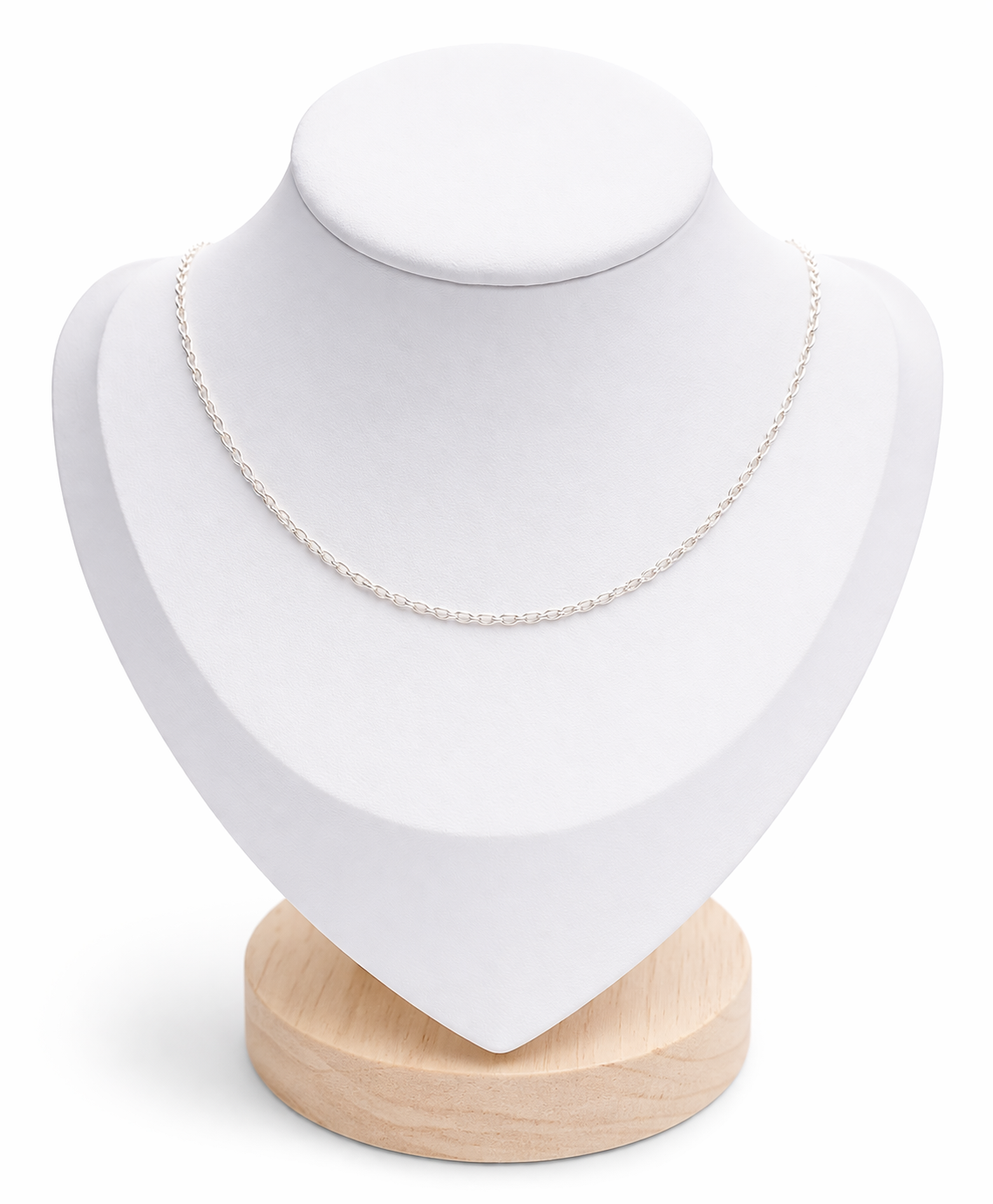 Cable Chain Necklace Sterling Silver 925 -16” & 20 “