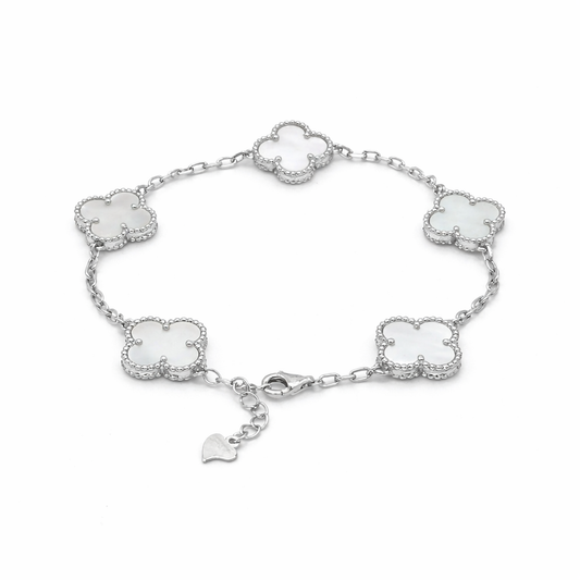 Perla Clover Bracelet 925 Sterling Silver