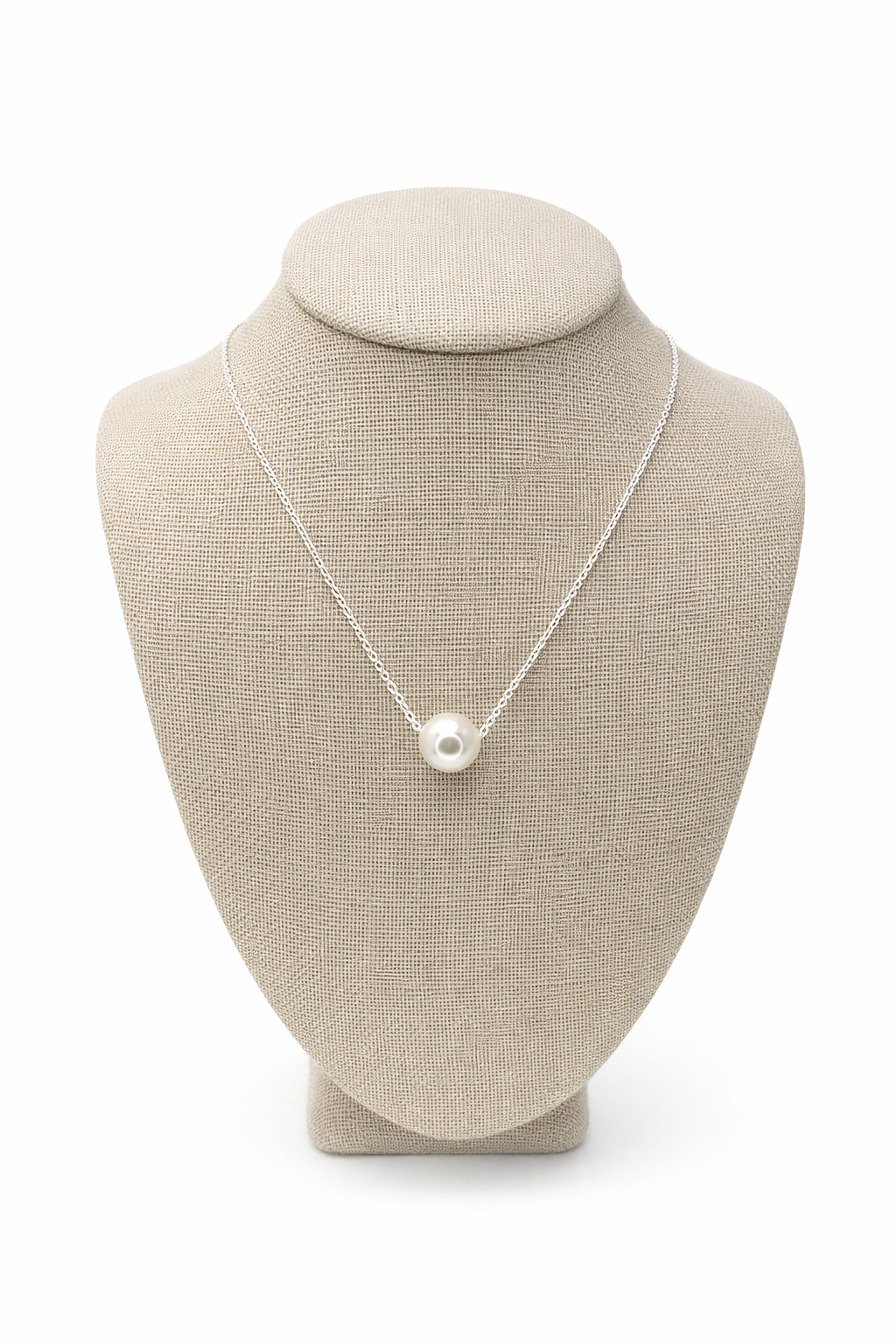Matilde Necklace - Pearl Sterling Silver 925-10mm
