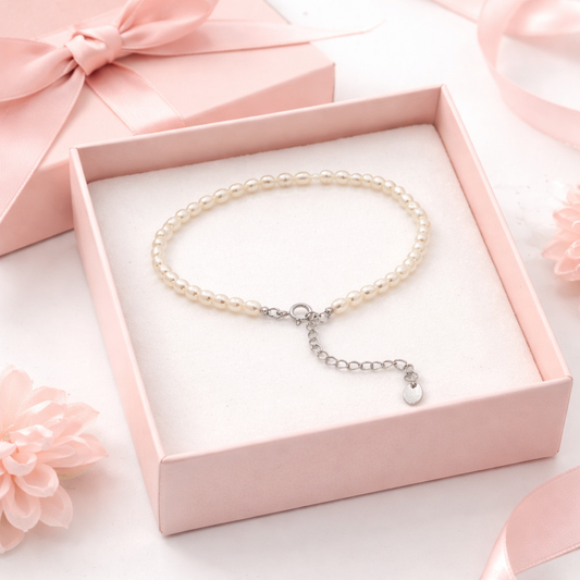 Bianca Pearl Bracelet - Sterling Silver 925