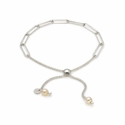 Ana Perla Bracelet -Sterling Silver 925 - Adjustable