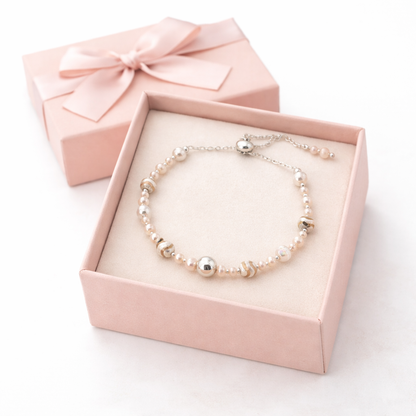Summer Bracelet Adjustable - Sterling Silver 925