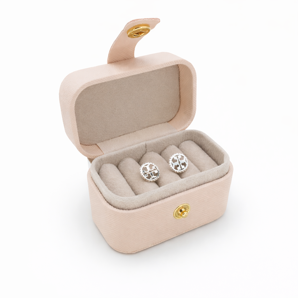 Victoria Stud Earrings - Sterling Silver 925-9mm