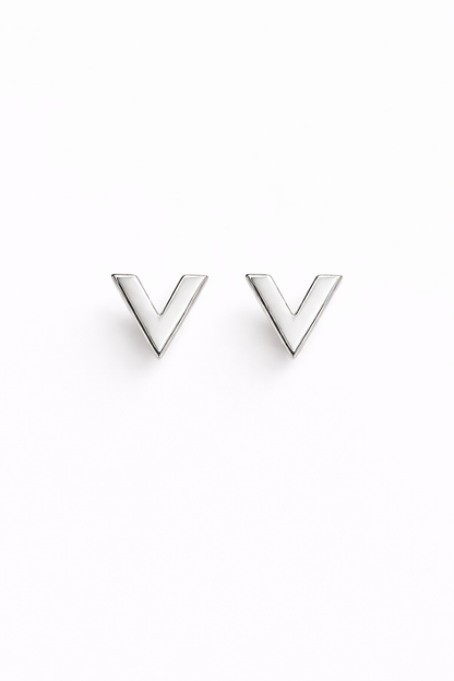 Valerie Stud Earring -Sterling Silver 925 Con Zc