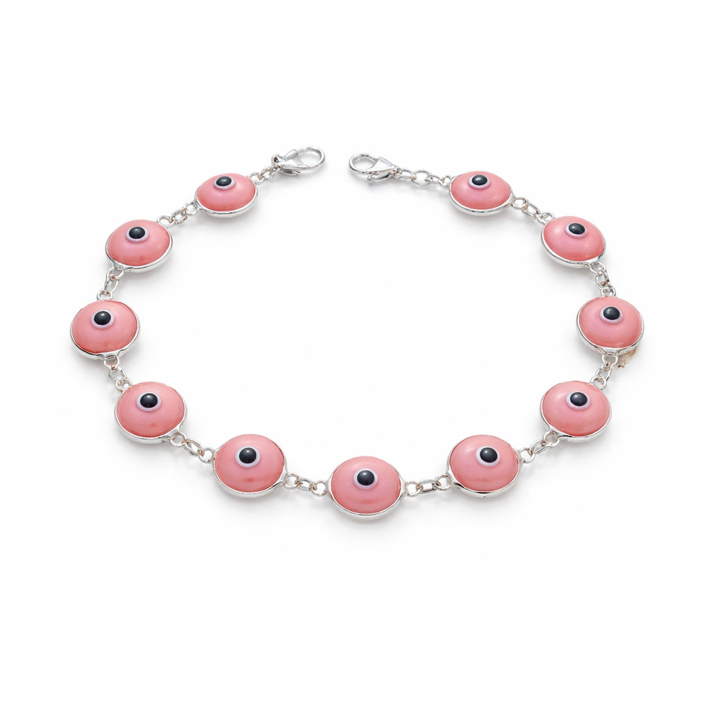 Evil Eye Bracelets Sterling Silver 925