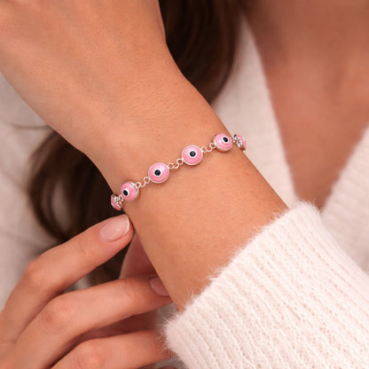 Evil Eye Bracelets Sterling Silver 925